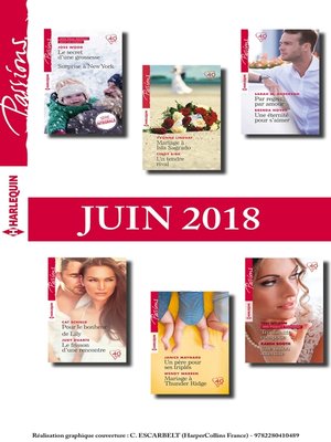 cover image of 12 romans Passions (n° 725 à 730--Juin 2018)